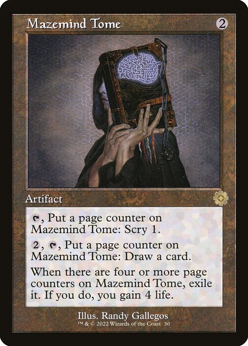 Mazemind Tome (BRR-30) (Foil)