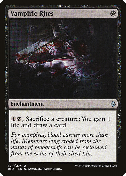 Vampiric Rites (BFZ-124)