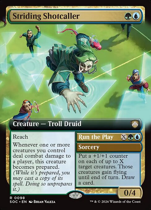 Striding Shotcaller // Run the Play (SOC-98)