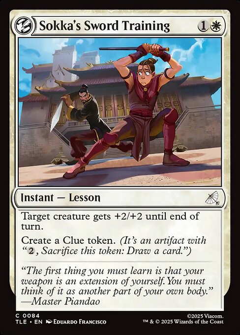Sokka's Sword Training (TLE-84)
