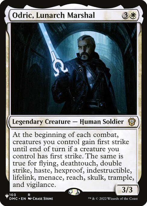 Odric, Lunarch Marshal (PLST-DMC-103)