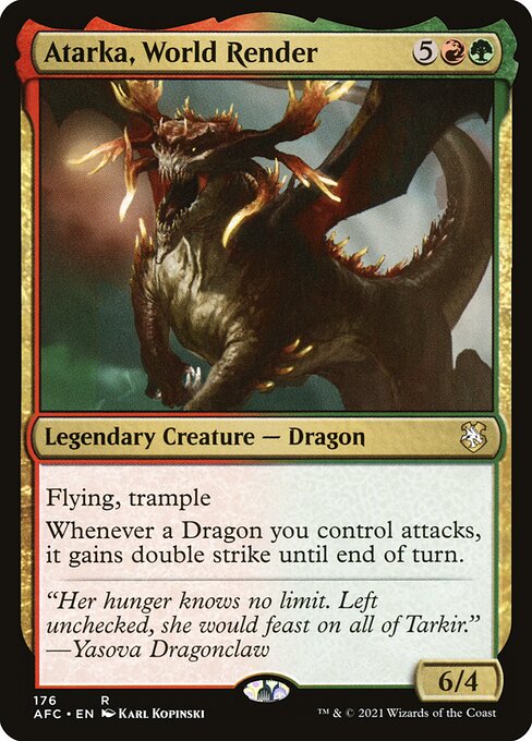 Atarka, World Render (AFC-176)