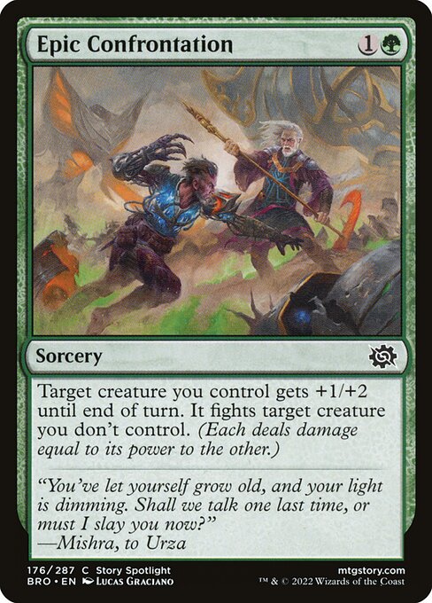Epic Confrontation (BRO-176) (Foil)