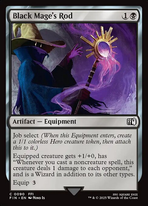 Black Mage's Rod (FIN-90)
