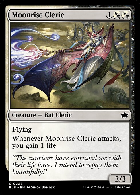 Moonrise Cleric (BLB-226)