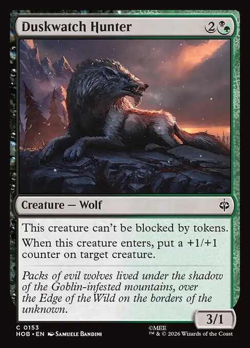 Duskwatch Hunter (HOB-153)