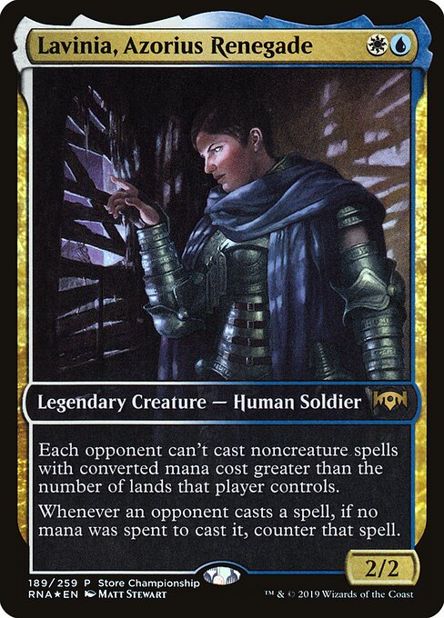 Lavinia, Azorius Renegade (PRNA-189) (Foil)