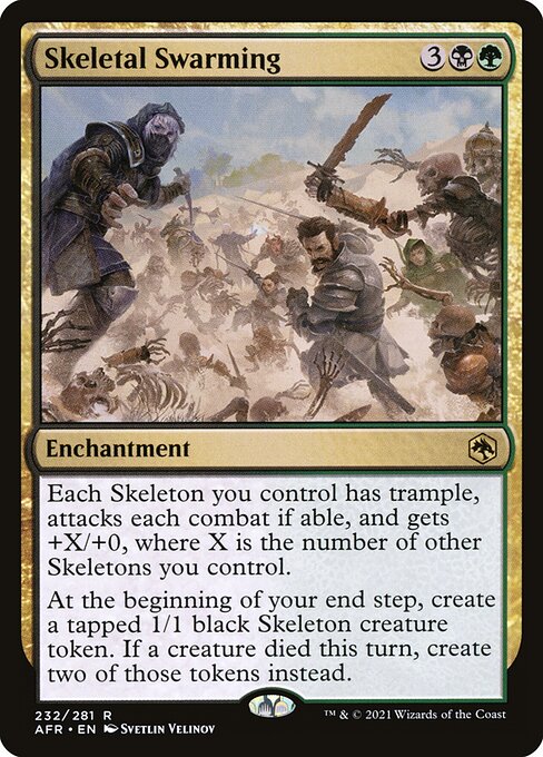 Skeletal Swarming (AFR-232)