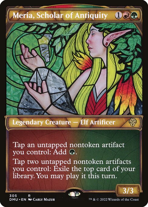 Meria, Scholar of Antiquity (DMU-305)