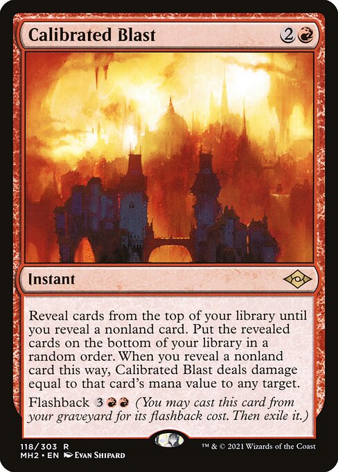 Calibrated Blast (MH2-118)