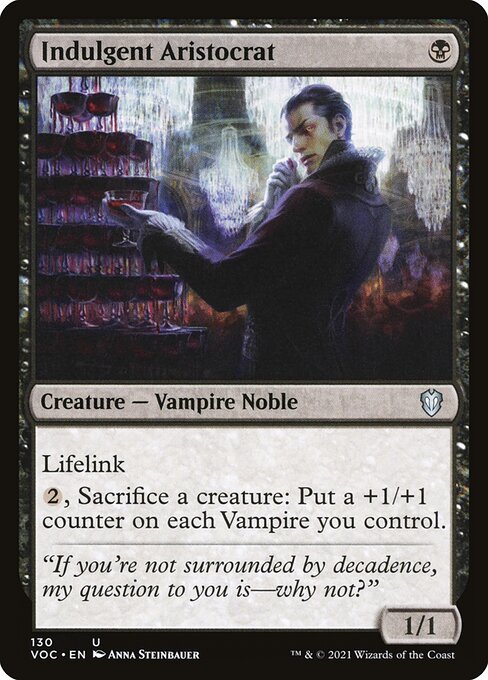 Indulgent Aristocrat (VOC-130)