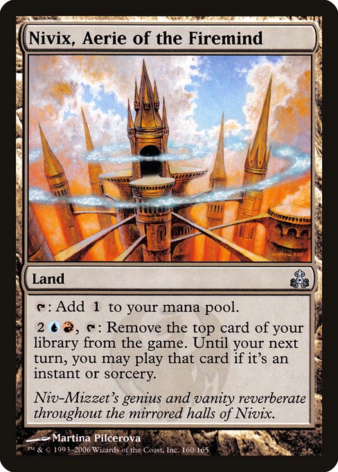 Nivix, Aerie of the Firemind (GPT-160)