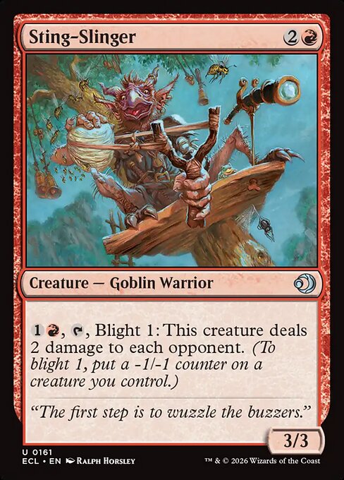 Sting-Slinger (ECL-161) (Foil)