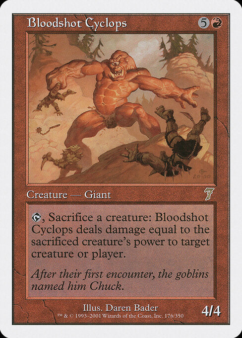 Bloodshot Cyclops (7ED-176)