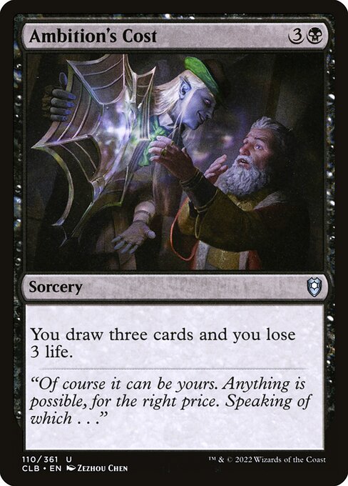 Ambition's Cost (CLB-110)