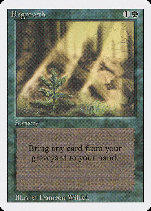Regrowth (3ED-214) [Good]
