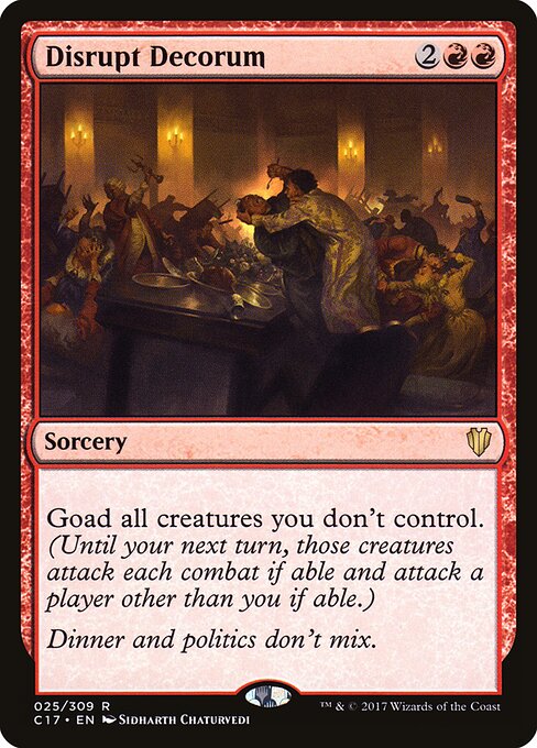 Disrupt Decorum (C17-25)