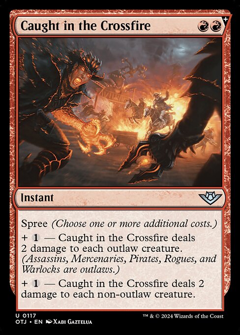 Caught in the Crossfire (OTJ-117)