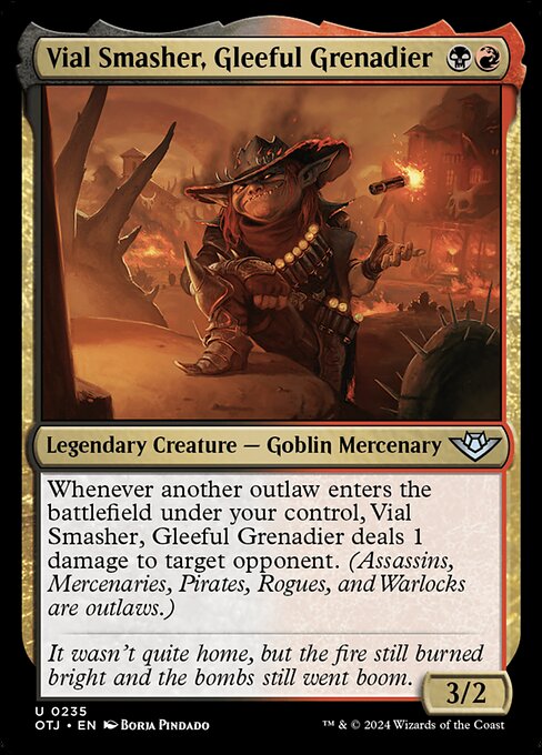 Vial Smasher, Gleeful Grenadier (OTJ-235)