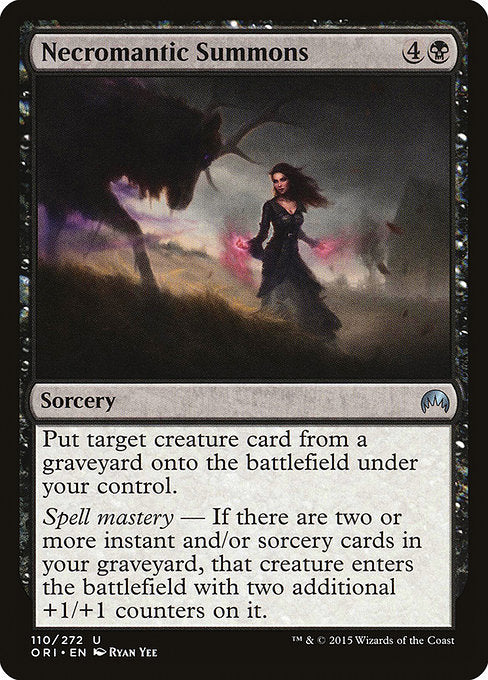 Necromantic Summons (ORI-110)