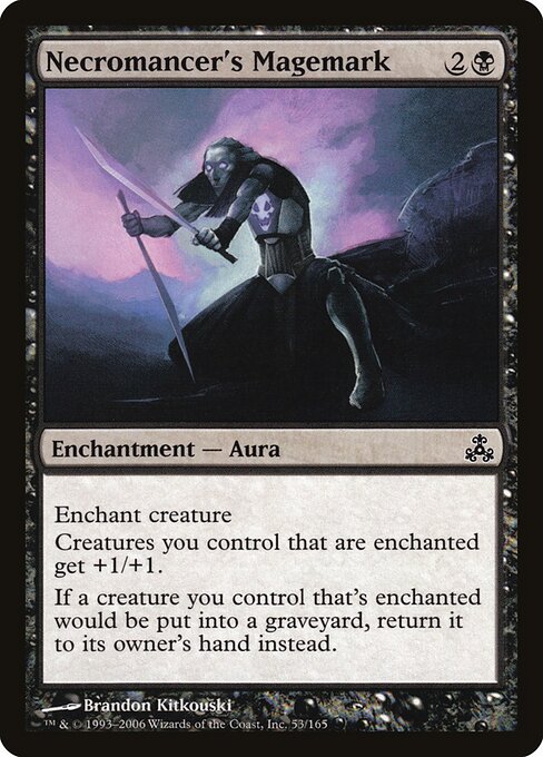 Necromancer's Magemark (GPT-53) (Foil)