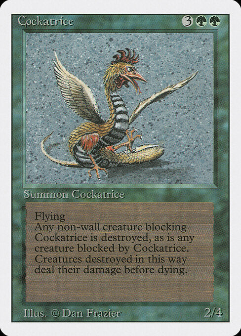 Cockatrice (3ED-189) [Poor]