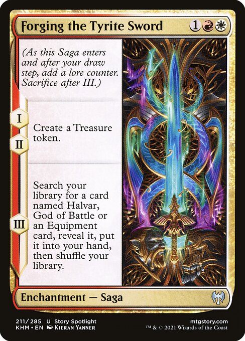 Forging the Tyrite Sword (KHM-211)