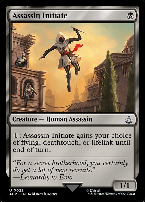 Assassin Initiate (ACR-22)