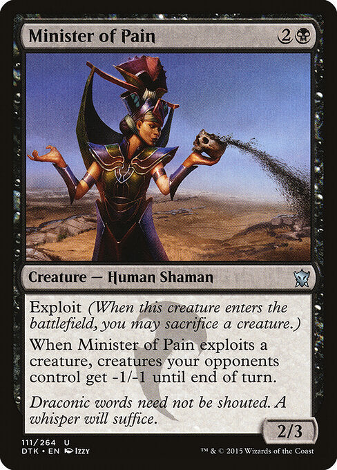 Minister of Pain (DTK-111)