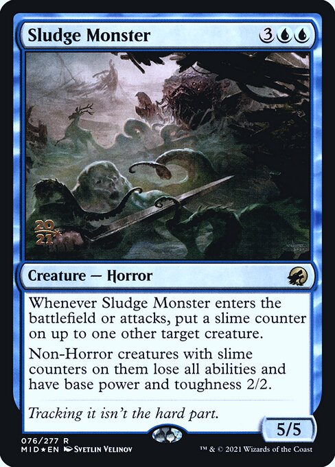 Sludge Monster (PMID-76s) (Foil)