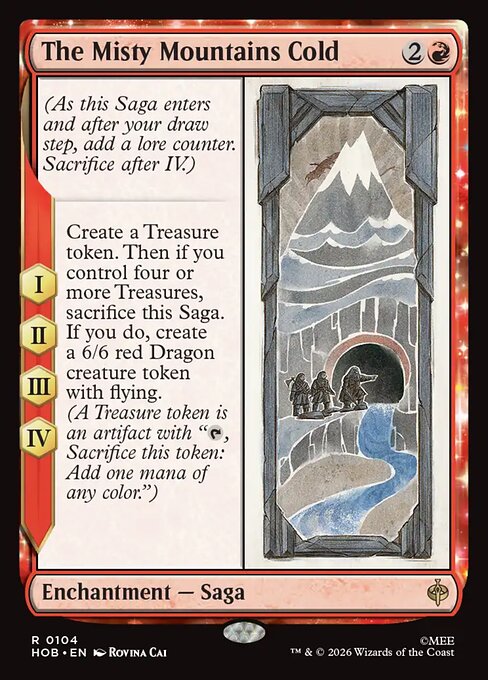 The Misty Mountains Cold (HOB-104)