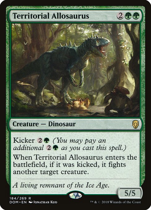 Territorial Allosaurus (DOM-184)