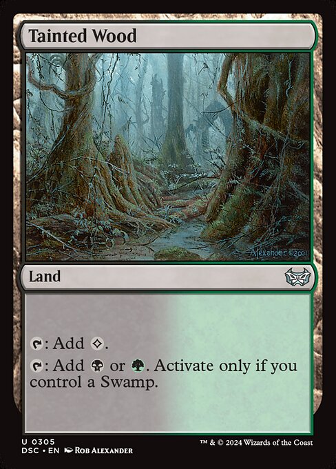Tainted Wood (DSC-305)