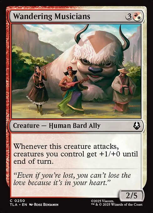 Wandering Musicians (TLA-250) (Foil)