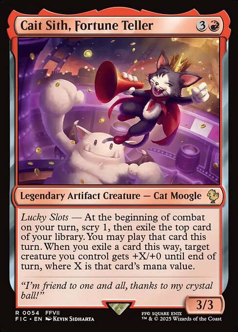 Cait Sith, Fortune Teller (FIC-54)