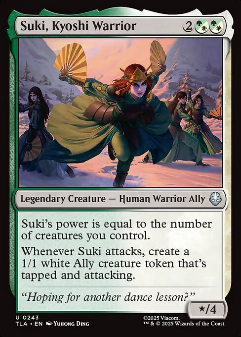 Suki, Kyoshi Warrior (TLA-243)