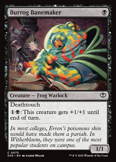Burrog Banemaker (SOS-75) (Foil)