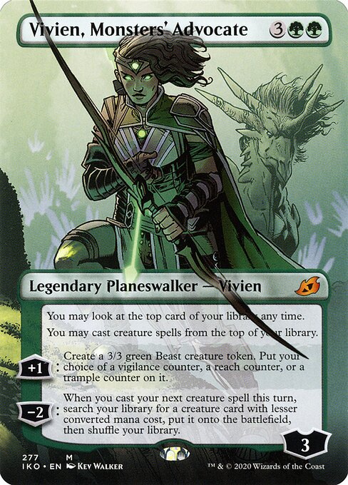 Vivien, Monsters' Advocate (IKO-277) (Foil)