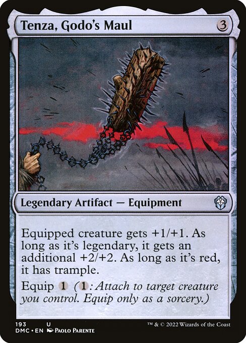 Tenza, Godo's Maul (DMC-193)