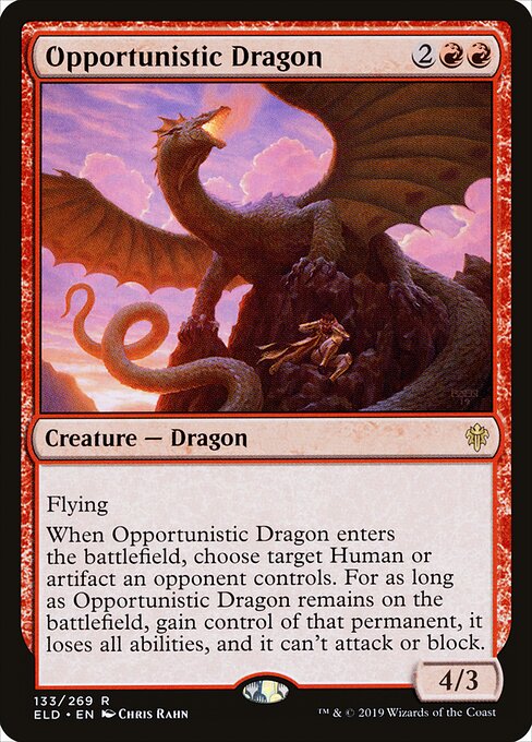Opportunistic Dragon (ELD-133)