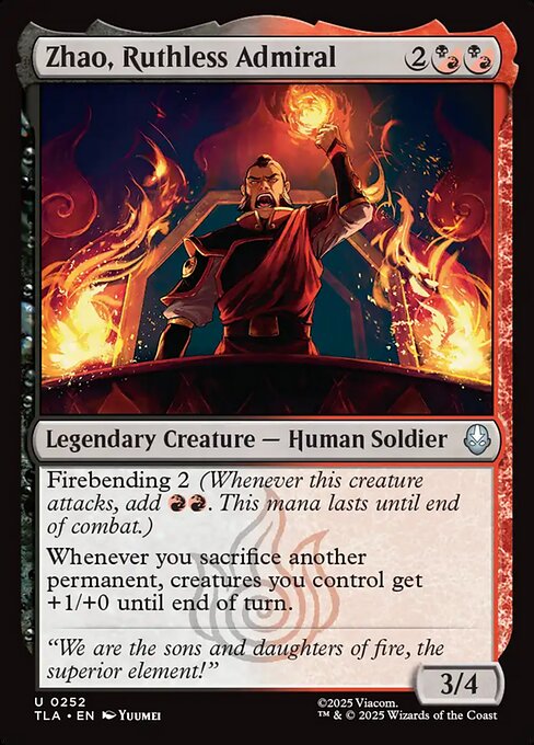 Zhao, Ruthless Admiral (TLA-252)