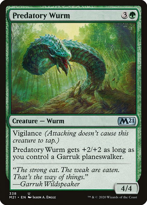 Predatory Wurm (M21-338)