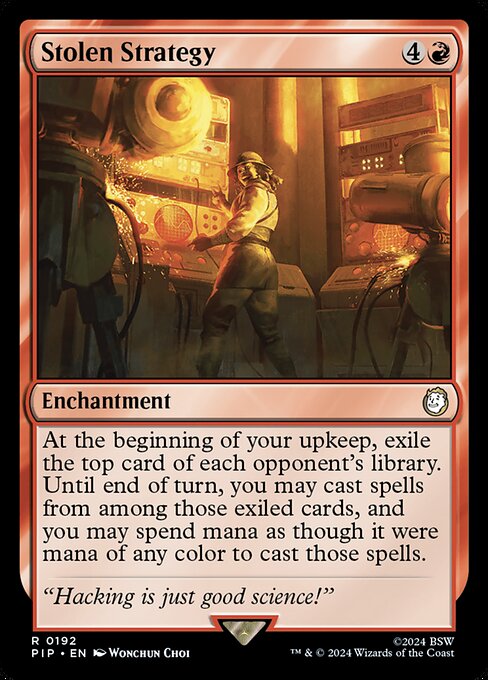 Stolen Strategy (PIP-192)