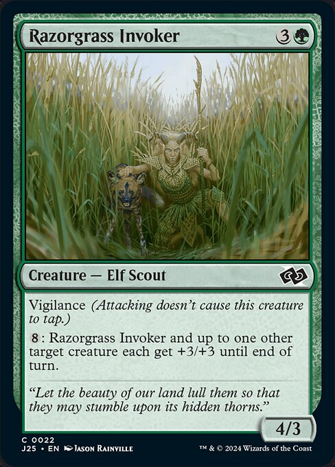 Razorgrass Invoker (J25-22)