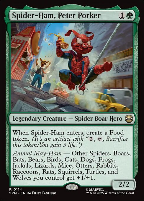 Spider-Ham, Peter Porker (SPM-114) (Foil)