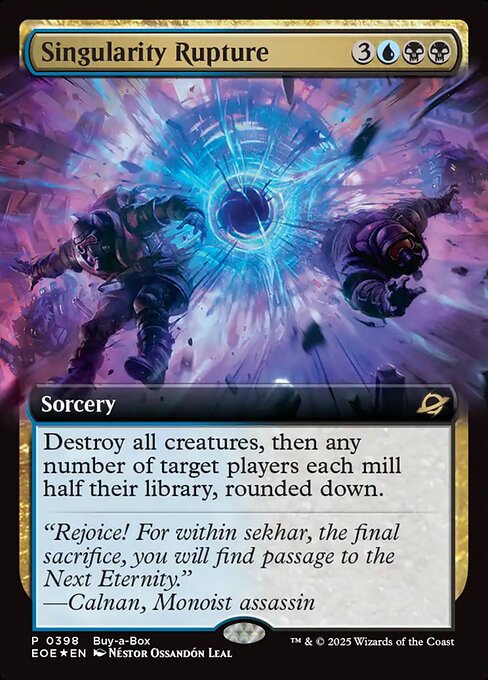 Singularity Rupture (EOE-398) (Foil)