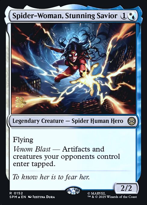 Spider-Woman, Stunning Savior (PSPM-152s) (Foil)
