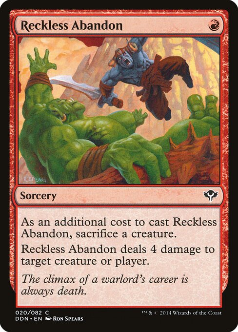 Reckless Abandon (DDN-20)