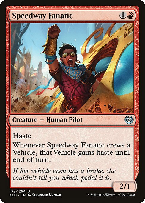 Speedway Fanatic (KLD-132)