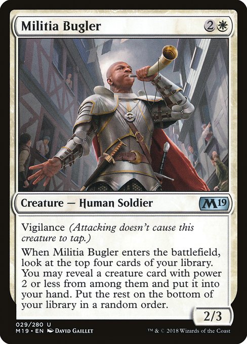 Militia Bugler (M19-29)